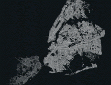 A study of NYC (black)